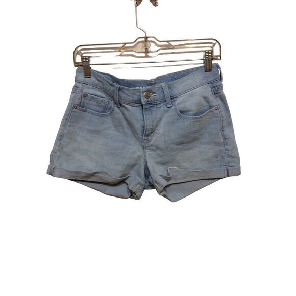 𝅺OLD Navy Shorts Size 4 Lt.Wash Denim Cotton Polyester Spandex - Picture 1 of 3